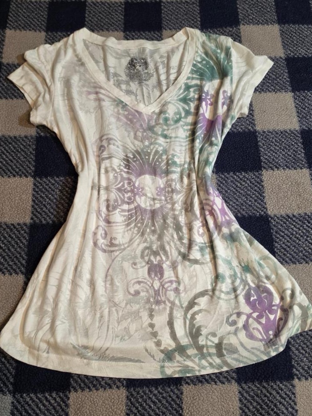 Y2k scene mcbling style shirt by stranded
